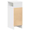 vidaXL Tables de chevet 2 pcs avec tiroir blanc 25x31x66 cm