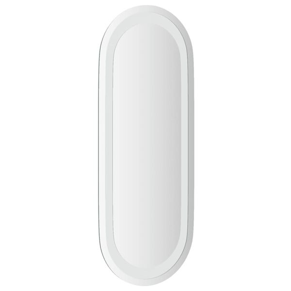 vidaXL Miroir de salle de bain &agrave; LED 50x20 cm ovale