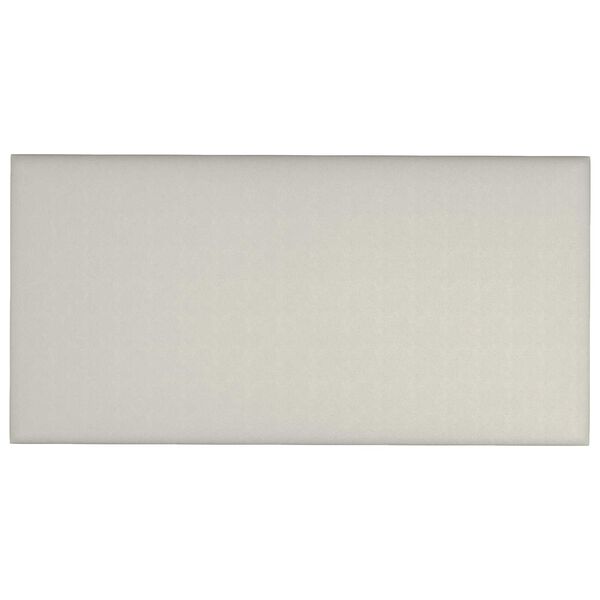 vidaXL T&ecirc;te de lit murale 12 pcs Cr&egrave;me 30 x 15 cm Velours
