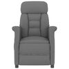 vidaXL Fauteuil Relax Dark Grey Gris foncé 70.5 x 96.5 x 95 cm tissu