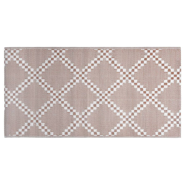 vidaXL Tapis d'extérieur ARAKIL marron 120x180 cm PP