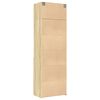 vidaXL Armoire de rangement ch&ecirc;ne sonoma 70x42,5x225 cm