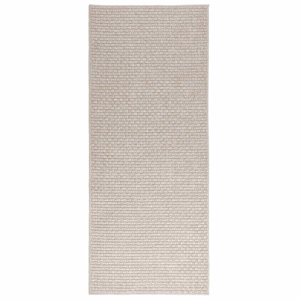 vidaXL Tapis de surface Rectangulaire Cr&egrave;me 150 x 80 cm