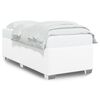 vidaXL Cadre de lit sans matelas blanc 90x190 cm similicuir
