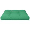 vidaXL Coussin de palette vert 80x80x12 cm tissu