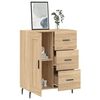 vidaXL Buffet ch&ecirc;ne sonoma 69,5x34x90 cm bois d'ing&eacute;nierie
