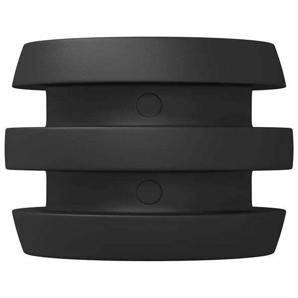 vidaXL Bumpers de Table de Football 3 x 3 x 2 cm 16 pcs Noir