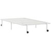 vidaXL Cadre de lit sans matelas pliable blanc 107x203 cm acier