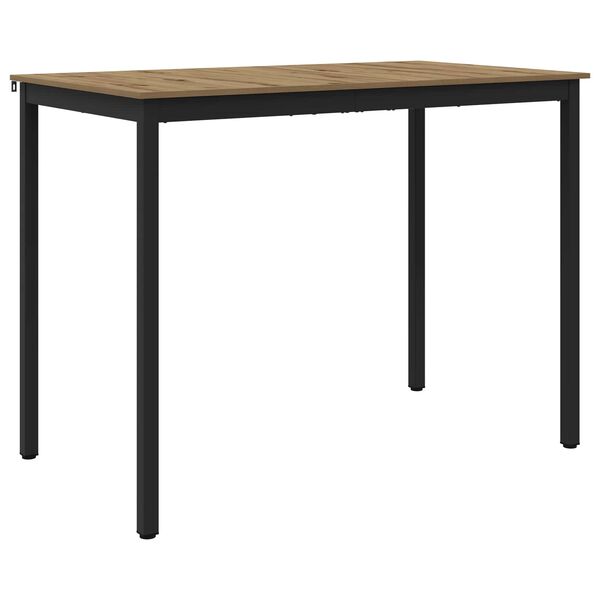 vidaXL Table de bar debout Bois d'ing&eacute;nierie