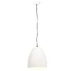 vidaXL Lampe suspendue industrielle 25 W Blanc Rond 42 cm E27
