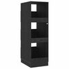 vidaXL Armoire &agrave; Laver Ch&ecirc;ne noir 50 x 68 x 162 cm Bois d'ing&eacute;nierie