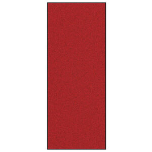 vidaXL Tapis d'entr&eacute;e Rouge et Noir 120 x 300 cm Polyamide et PVC