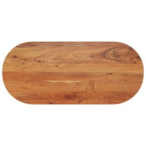 vidaXL Dessus de table 90x40x3,8 cm ovale bois massif d'acacia