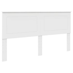 vidaXL T&ecirc;te de lit Blanc 100 cm Bois d&rsquo;ing&eacute;nierie