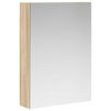 vidaXL Armoire Miroir de Salle de Bain Ch&ecirc;ne Sonoma 50 x 14,5 x 70 cm