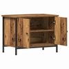 vidaXL Meuble TV Bois Ancien 60 x 35 x 45 cm Bois d'ing&eacute;nierie
