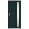 vidaXL Porte d'entr&eacute;e anthracite 98x208 cm PVC