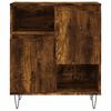 vidaXL Buffet Ch&ecirc;ne fum&eacute; 60x35x70 cm Bois d'ing&eacute;nierie