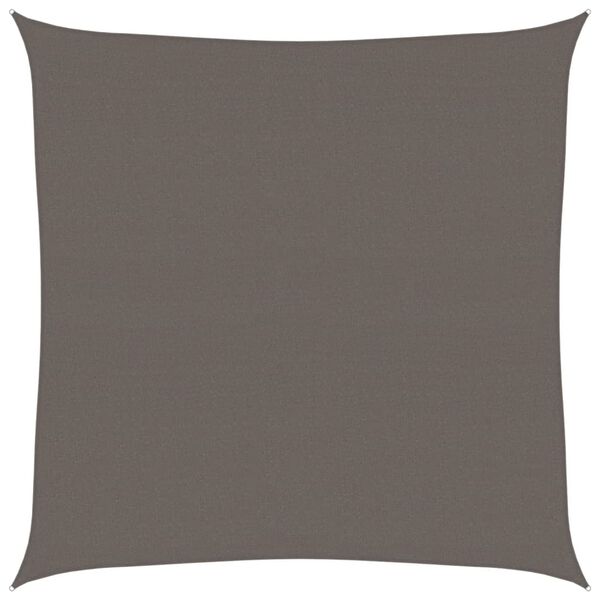 vidaXL Voile d'ombrage 160 g/m&sup2; Anthracite 7x7 m PEHD