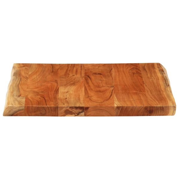 vidaXL Dessus de table 80x80x3,8 cm carr&eacute; bois massif d'acacia