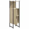 vidaXL Armoire de salle de bain ch&ecirc;ne sonoma 33x33x120,5 cm