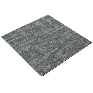 vidaXL Carreau de tapis Gris Rocheux 50 x 50 cm 20 pi&egrave;ces PP et Bitume