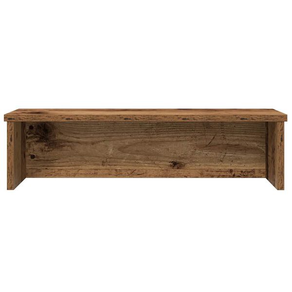 VidaXL &Eacute;tag&egrave;res de cuisine empilables 2 pcs vieux bois 60x15x16 cm