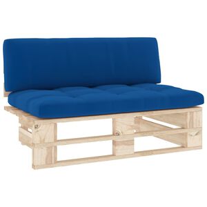 vidaXL Canap&eacute; central palette de jardin bois de pin impr&eacute;gn&eacute;