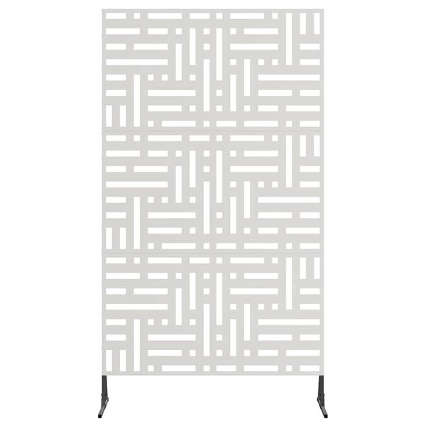 vidaXL &Eacute;cran de confidentialit&eacute; Gris 100 x 50 x 180 cm Acier