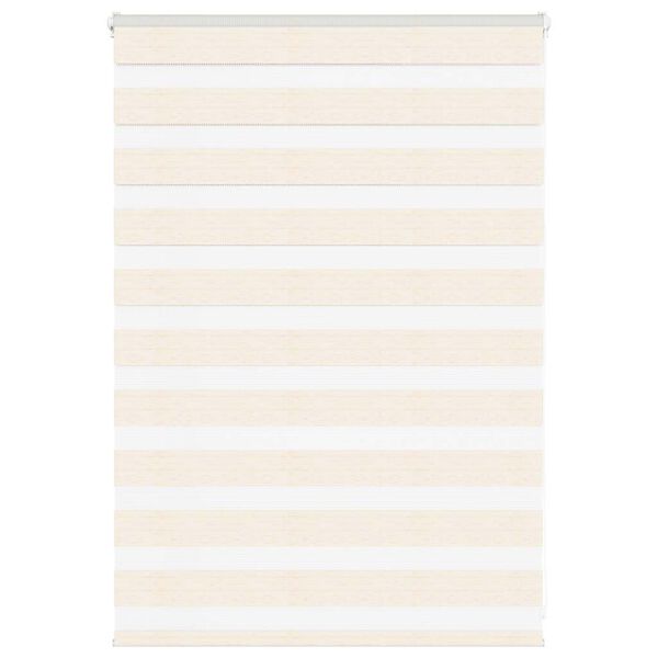 vidaXL Store zèbre beige marbré largeur du tissu 110,9 cm polyester