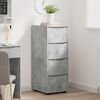 vidaXL Armoire de rangement Gris b&eacute;ton 40 x 48 x 105 cm