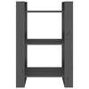 vidaXL Bibliothèque/Séparateur de pièce Gris 60x35x91 cm Pin massif