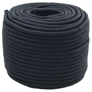 vidaXL Corde de bateau 1.6 mm 25 m Bleu royal Polyester