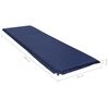 vidaXL Matelas gonflable 66x200 cm Bleu