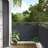 vidaXL &Eacute;cran d'intimit&eacute; de balcon anthracite 500x90 cm PVC