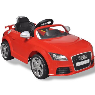 vidaXL Voiture avec télécommande pour enfants Audi TT RS Rouge