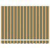 vidaXL Auvent Rétractable Vert et jaune 300 x 250 cm Tissu et acier