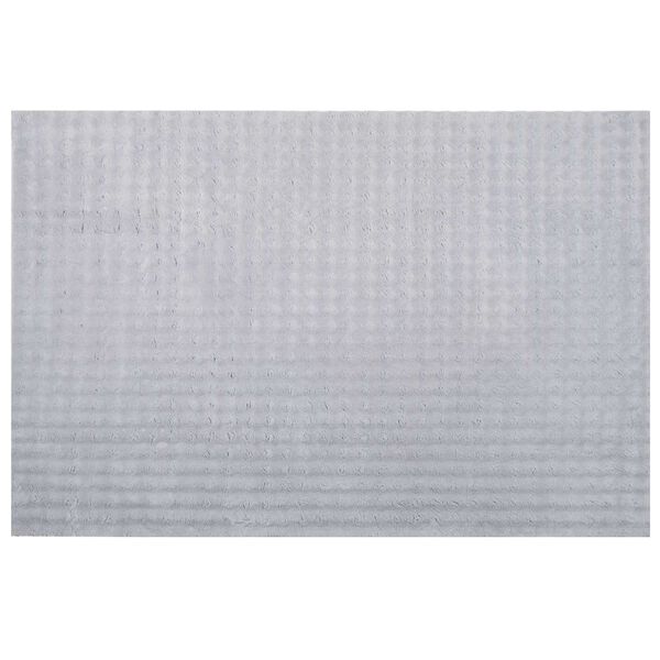 vidaXL Tapis de surface HUARTE Gris 170 x 120 cm Polyester