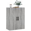 vidaXL Armoire murale sonoma gris 69,5x34x90 cm