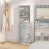 vidaXL Haut Armoire Gris b&eacute;ton 40 x 40,5 x 135 cm Bois d'ing&eacute;nierie