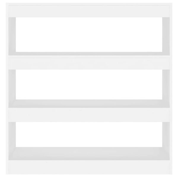vidaXL Biblioth&egrave;que/S&eacute;parateur de pi&egrave;ce Blanc 100x30x103 cm