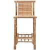 vidaXL Tabourets de bar lot de 2 bambou