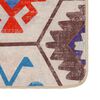 vidaXL Tapis lavable multicolore 80x300 cm antid&eacute;rapant