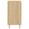 vidaXL Buffets 2 pcs chêne sonoma 40x35x70 cm bois d'ingénierie