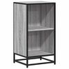 vidaXL Biblioth&egrave;que sonoma gris 40x35x76 cm bois d'ing&eacute;nierie