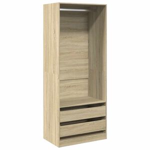 vidaXL Garde-robe ch&ecirc;ne sonoma 80x50x200 cm bois d'ing&eacute;nierie