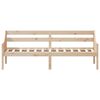 vidaXL Lit de jour sans matelas 90x200 cm bois de pin massif