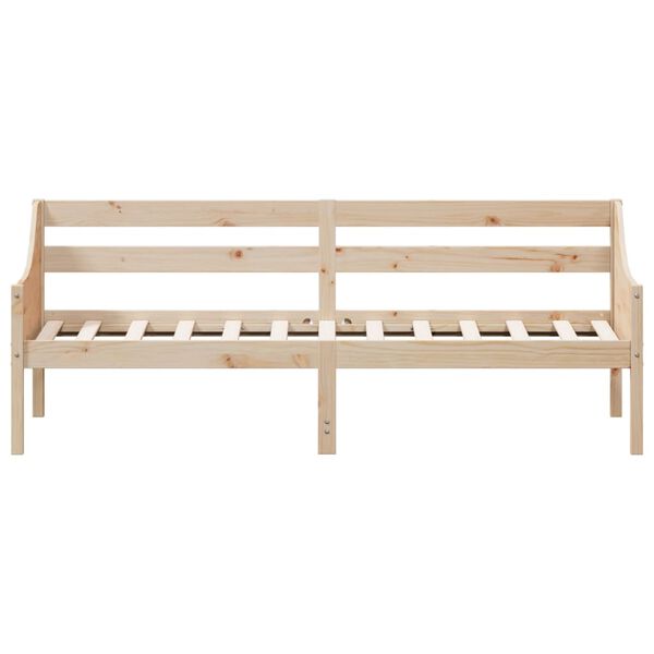 vidaXL Lit de jour sans matelas 90x200 cm bois de pin massif
