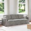 vidaXL Canap&eacute; Gris clair 228 x 78 x 80 cm Velours