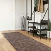 vidaXL Coureur de Tapis MARSA Gris 400 x 80 cm Polyester et PVC